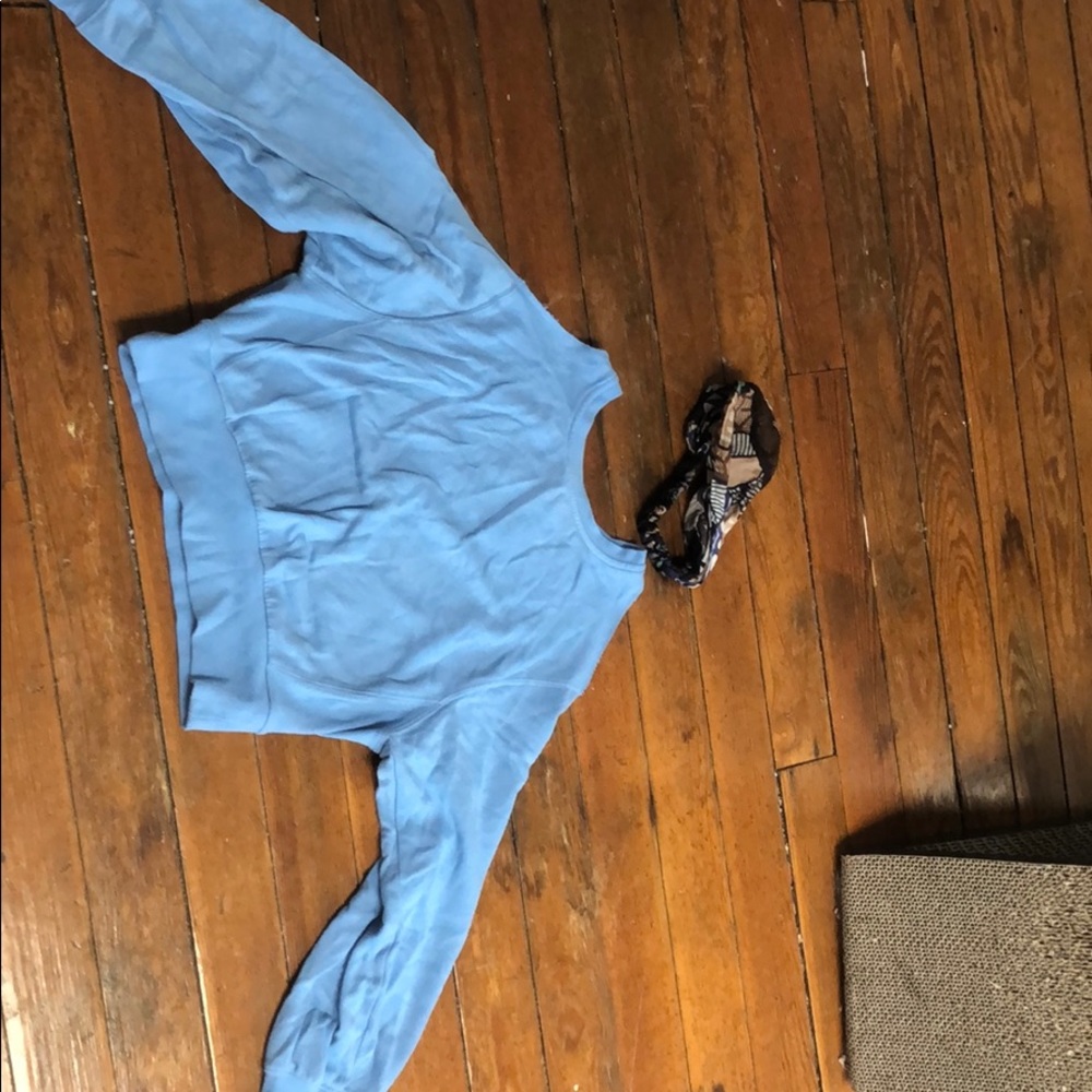 Cold shoulder top and headband!